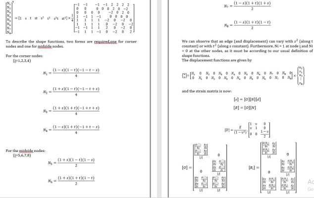 M.Sc. Finite Element Method Project: 