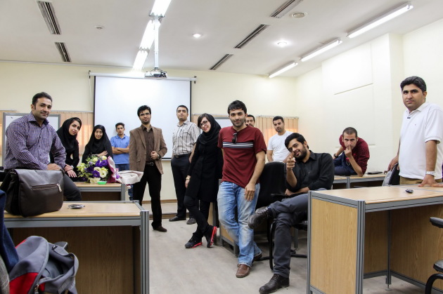  End of Thesis Meeting at The Shahid Bahonar University, Fall 2015