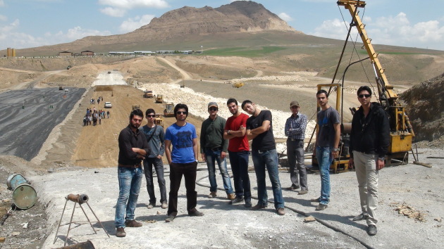 Visit Shanjur Dam, Managed by Eng. Javid Rezania, Head of Scientific Society of Civil Engineering at IAUH